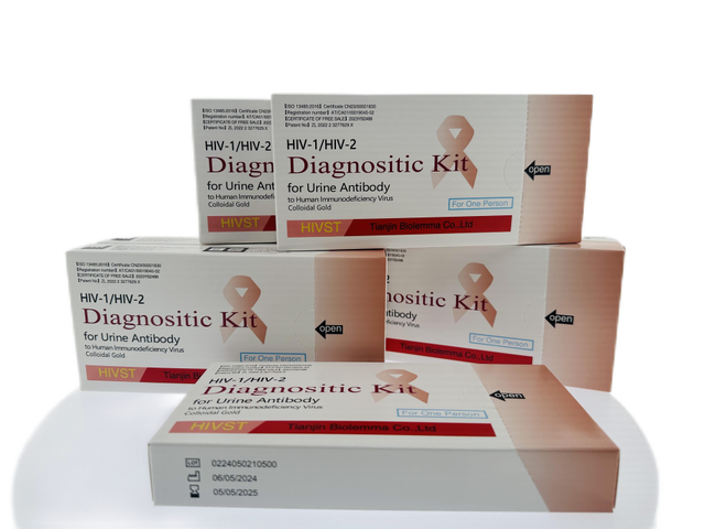 Diagnositie Kit for Urine Antibody toHuman Immunodefciency Virus (Colloidal Gold)