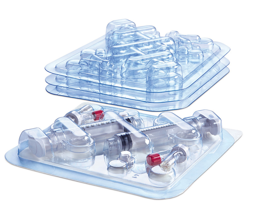 Syringe medical blister